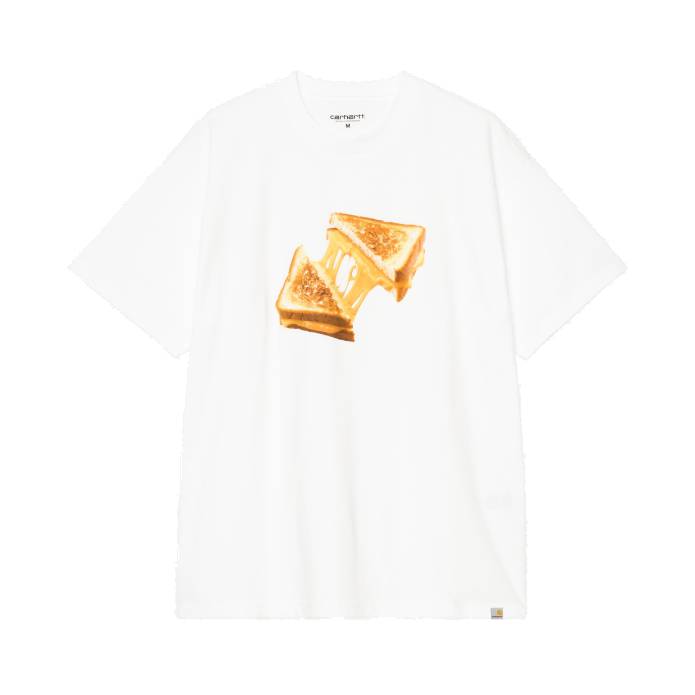 S/S Cheese Toast T-Shirt (White)