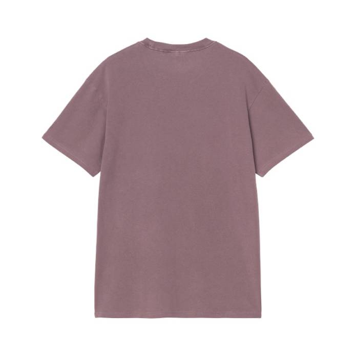 S/S Coat Of Arms T-Shirt (Garment Dyed Cozy Purple)