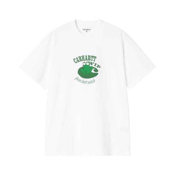 S/S Don't Snitch T-Shirt (White)