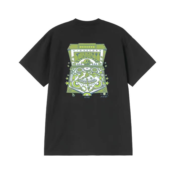 S/S Pinball T-Shirt (Black)