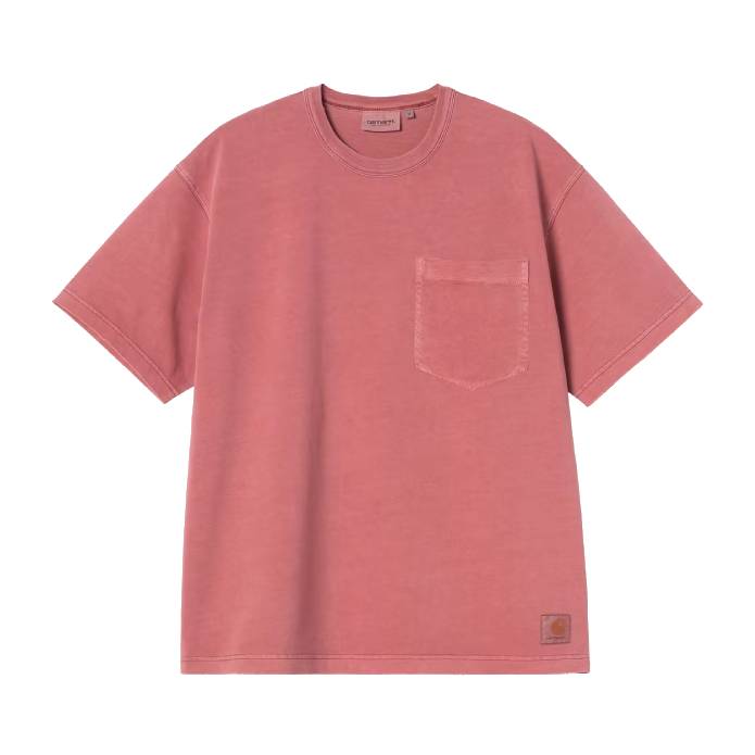 S/S Torion Pocket T-Shirt (Grind Wash Marsala)