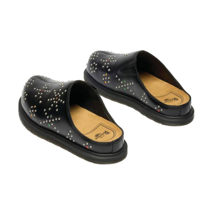 San Mule Stud (Black Analine)