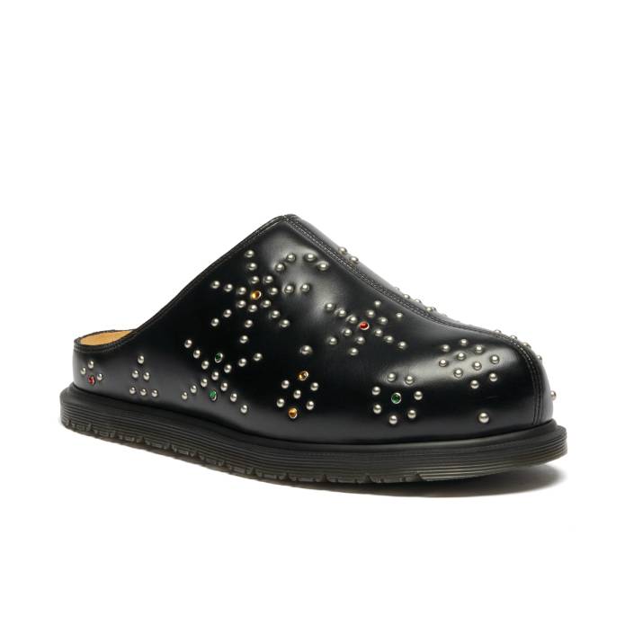 San Mule Stud (Black Analine)