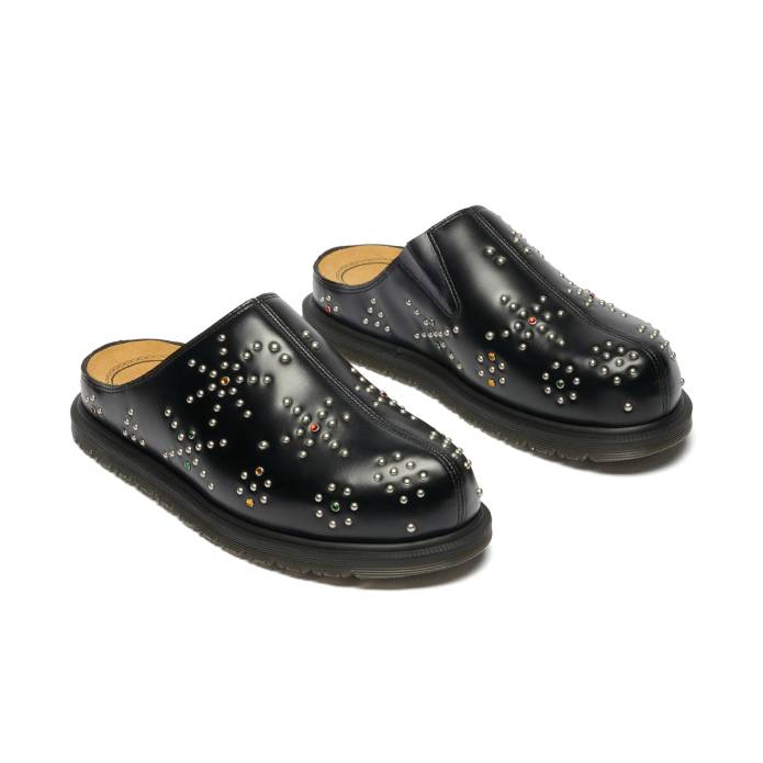 San Mule Stud (Black Analine)
