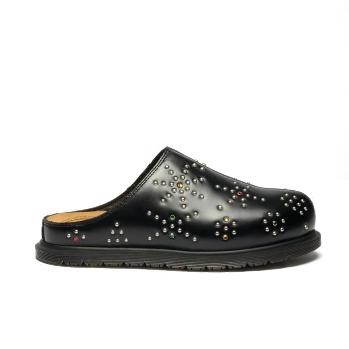 San Mule Stud (Black Analine)