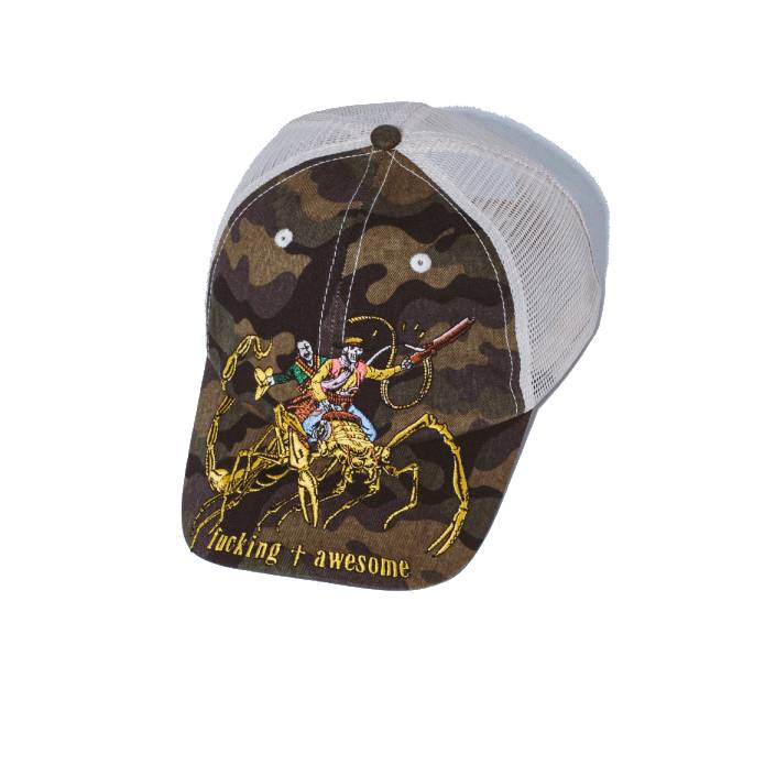 Scorpion Mesh Trucker Hat (Camo)