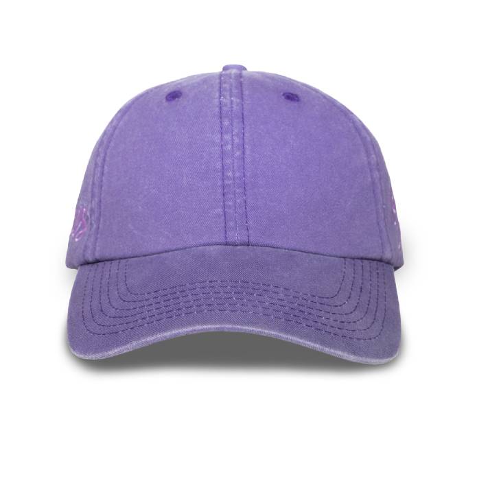 Scrawl Polo Cap (Eggplant)