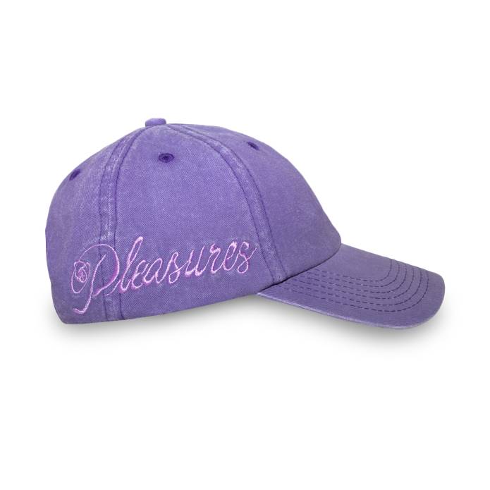 Scrawl Polo Cap (Eggplant)