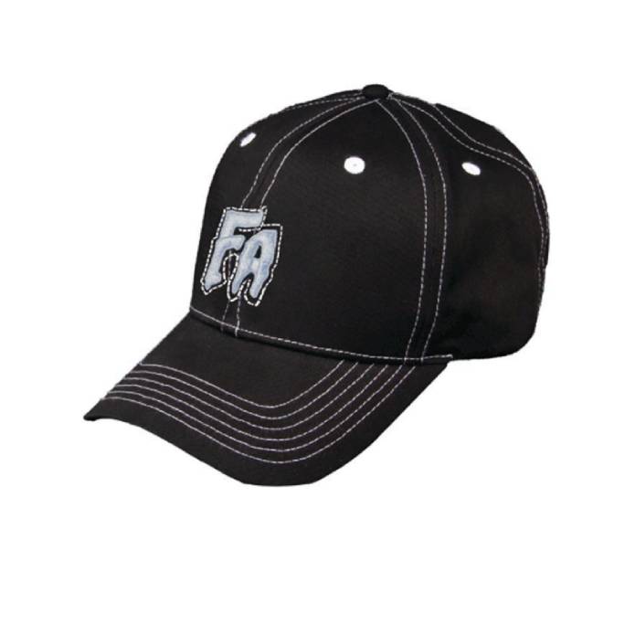 Seduction Contrast Stitch 6-Panel (Black)