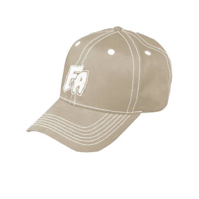 Seduction Contrast Stitch 6-Panel (Khaki)