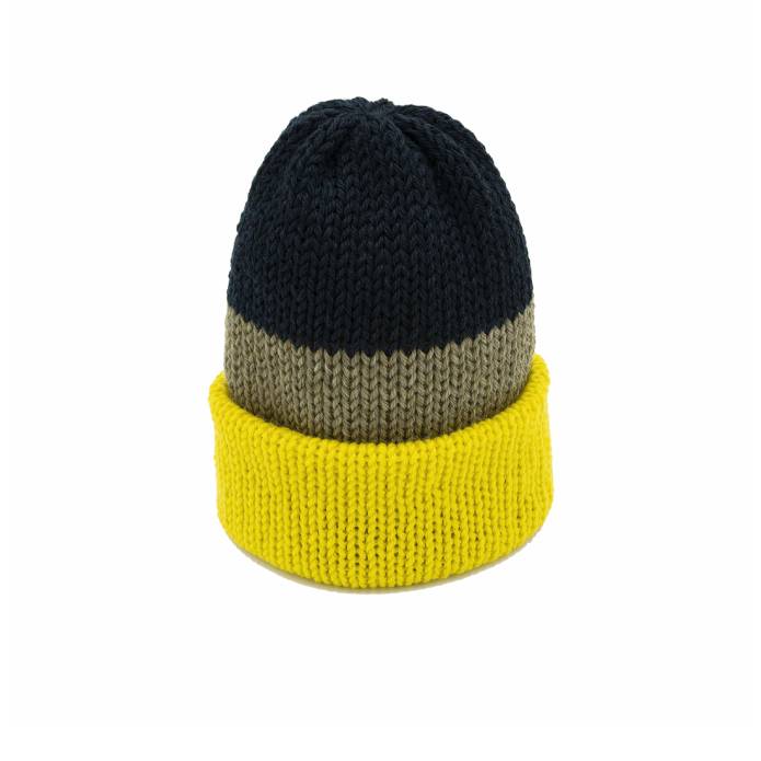 Short Stack Adult Unisex (Big Block Multicolor Black/Grey/Yellow)