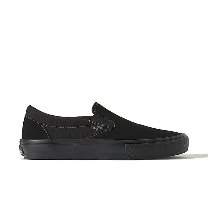 Skate Slip-On (Black/Black/Olive)