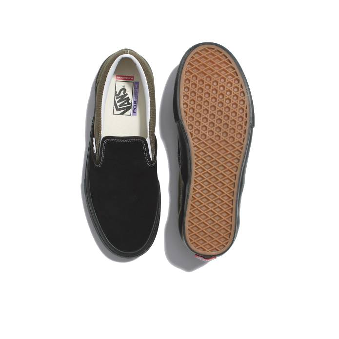 Skate Slip-On (Black/Grape Leaf)