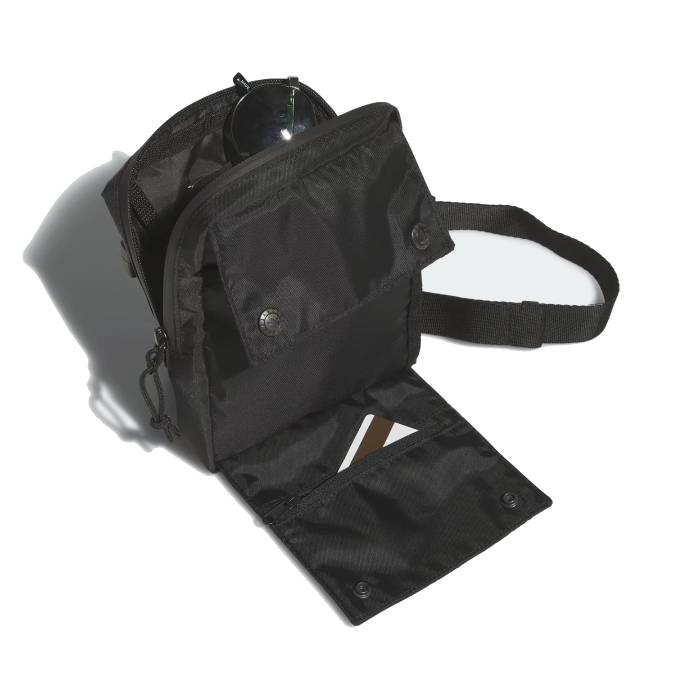 Skateboarding Sling Wallet (Black)