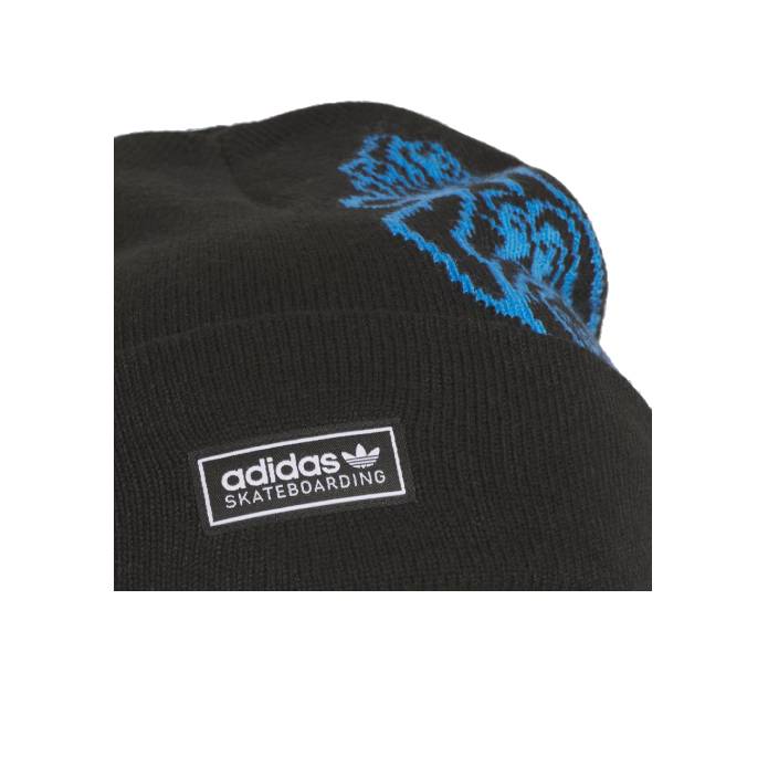 Skateboarding x Kogan Beanie (Black/Lucid Ray Blue)
