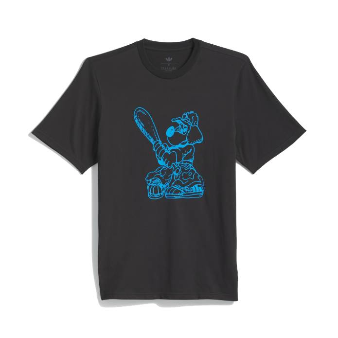 Skateboarding x Kogancult Dog Tee (Black/Lucid Ray Blue)