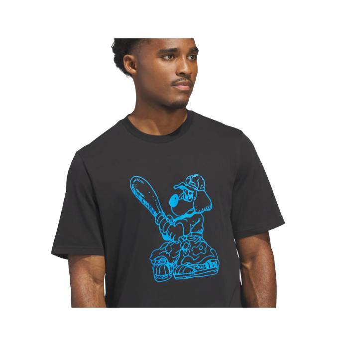 Skateboarding x Kogancult Dog Tee (Black/Lucid Ray Blue)