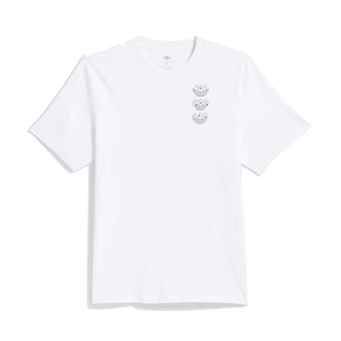 Skateboarding x Temple of Skate Curb Tee (White/Multicolor)