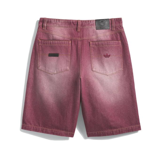 Skateboarding x Tyshawn Washed Denim Jorts (Maroon)