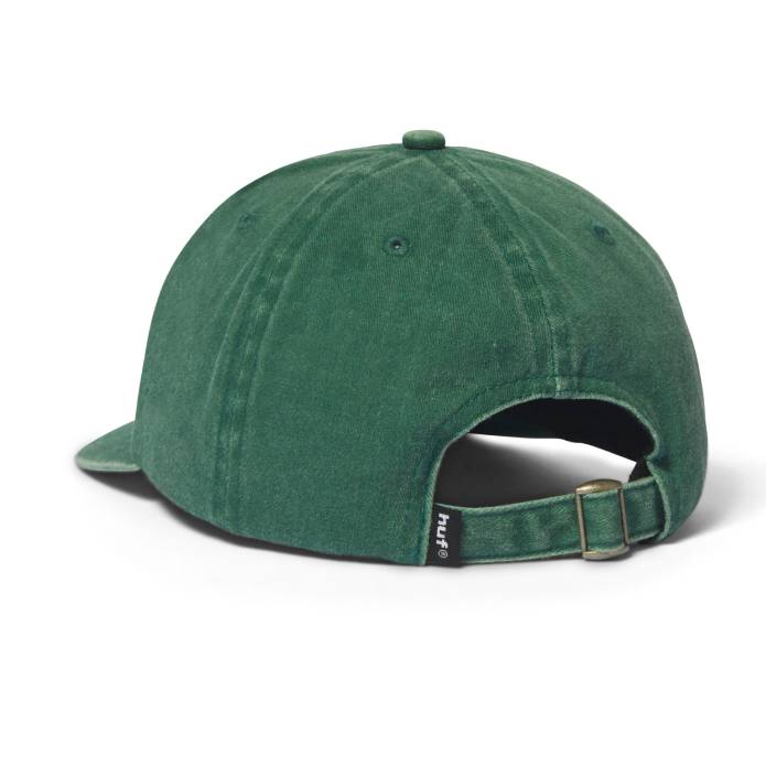 Sol Denim 6 Panel CV Washed Hat (Forest Green)