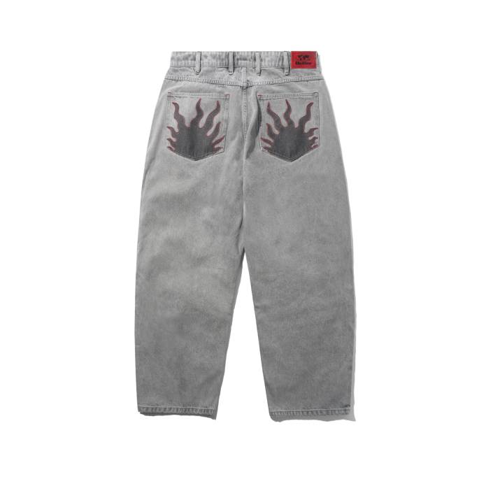Solar Fade Denim Jeans (Grey Wash)