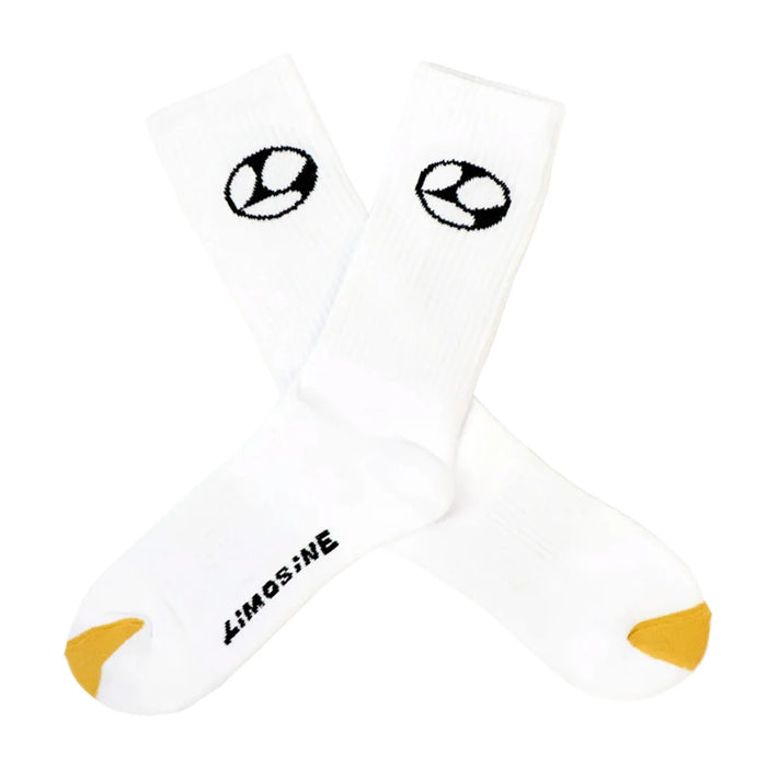 Limo Gold Toe Socks (White)