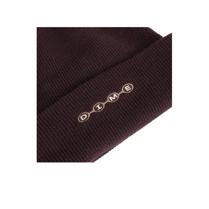 Space Fold Beanie (Dark Brown)