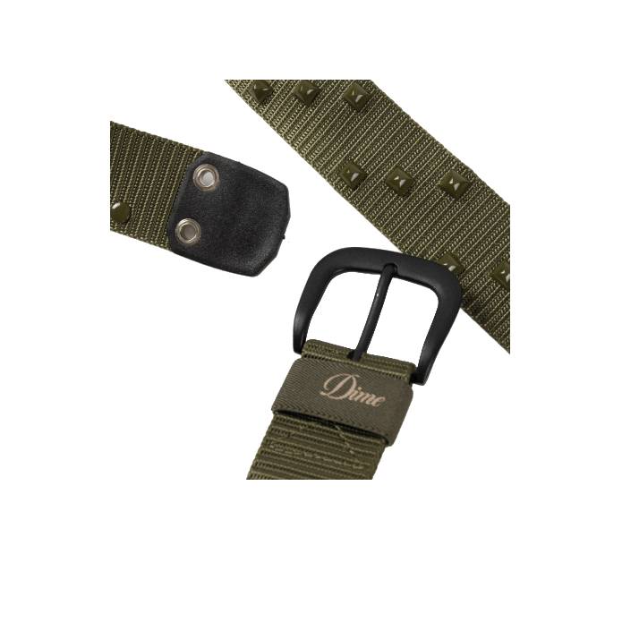 Studded Belt (Army Green)