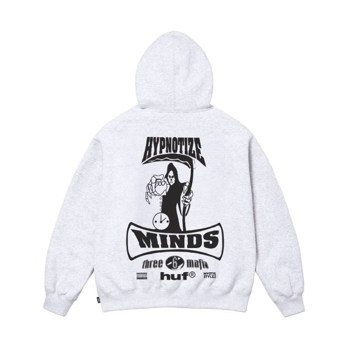 Three 6 Mafia Memphis PO Hoodie (Heather Grey)
