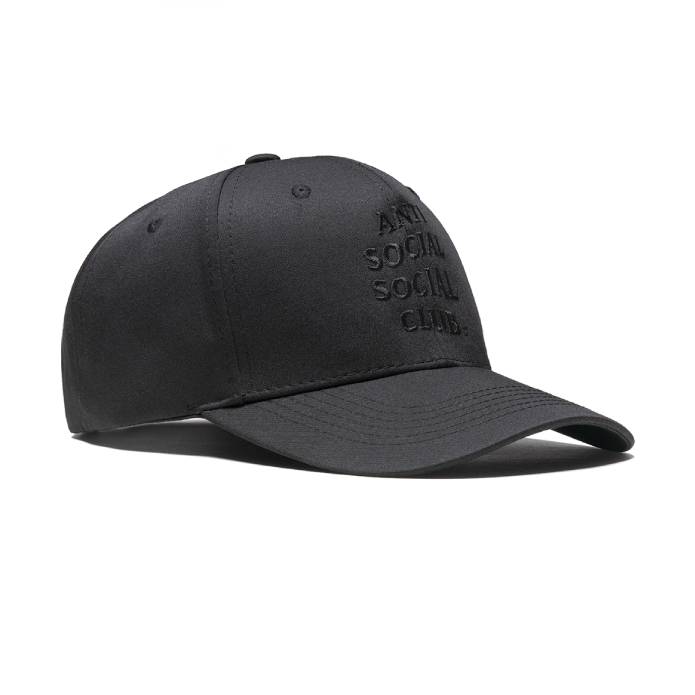 Tonal Embroidered Cap (Black)