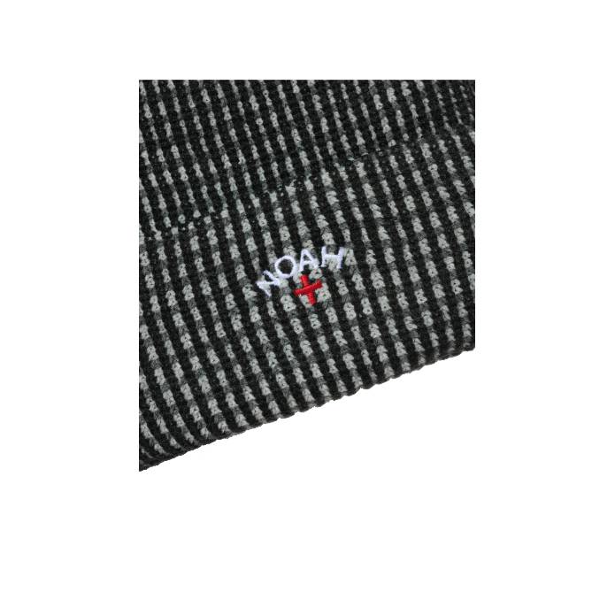 Tri-Color Beanie (Black/Heather Grey/Dark Heather Grey)