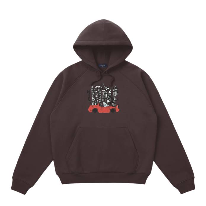 Ville Hoodie (Dark Brown)