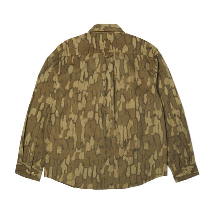 Warped Camo Corduroy Shirt (Muted Camo)