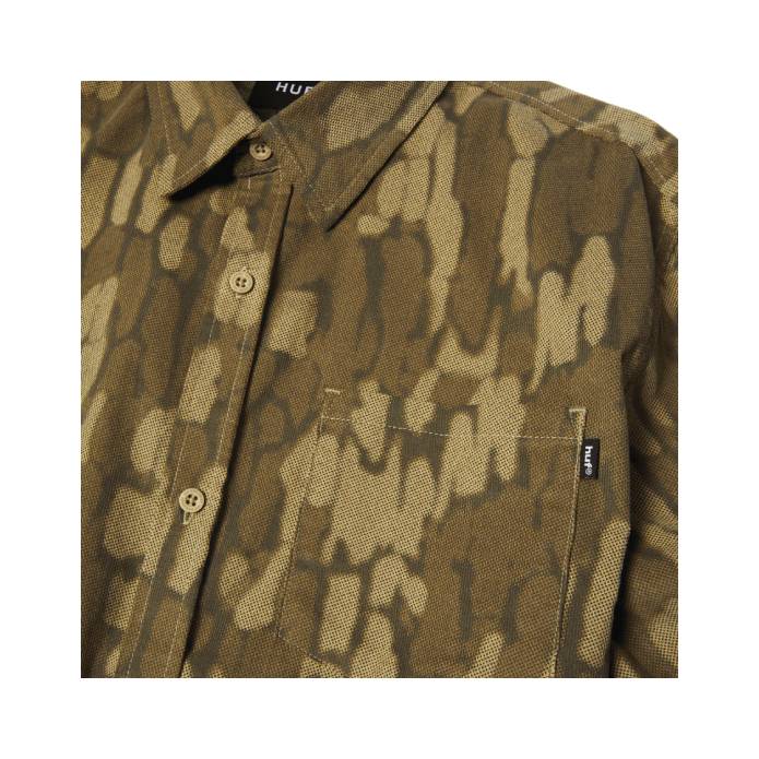 Warped Camo Corduroy Shirt (Muted Camo)