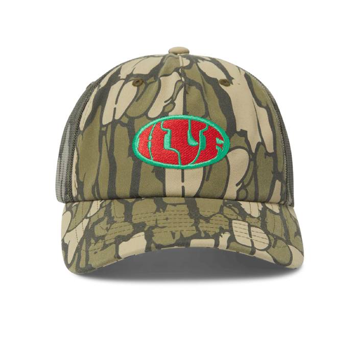 Warped Camo Trucker Hat (Muted Camo)