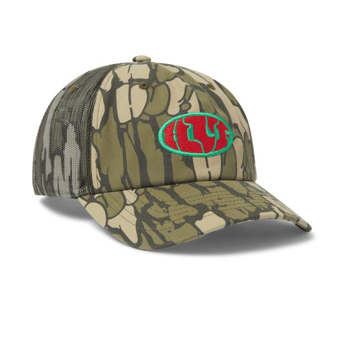 Warped Camo Trucker Hat (Muted Camo)