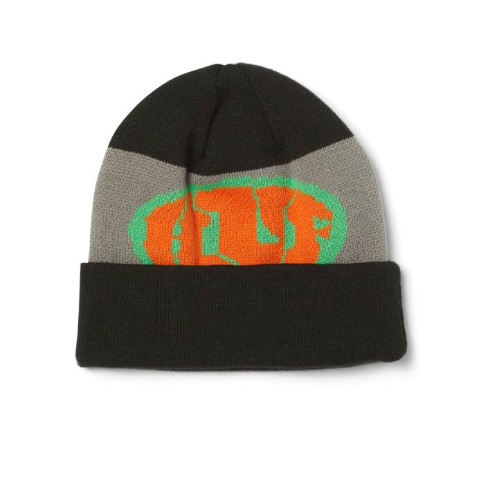 Warped Cuff Beanie (Black)