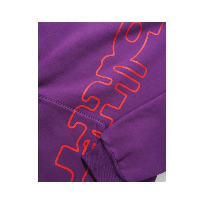Warped Pullover Hood (Purple)