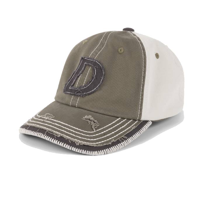 Wavy D Low Pro Cap (Military)