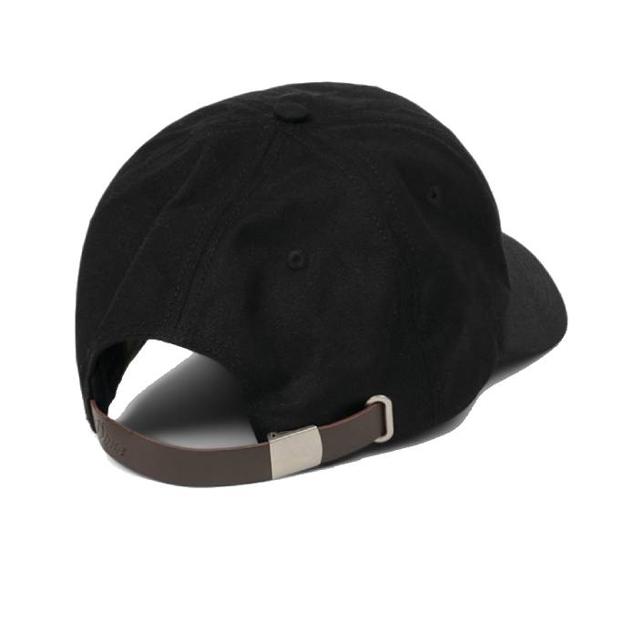 Waxed Worker Cap (Black)