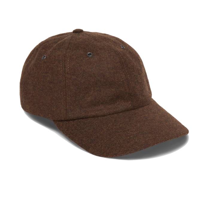 Wool Flannel 6-Panel (Brown)