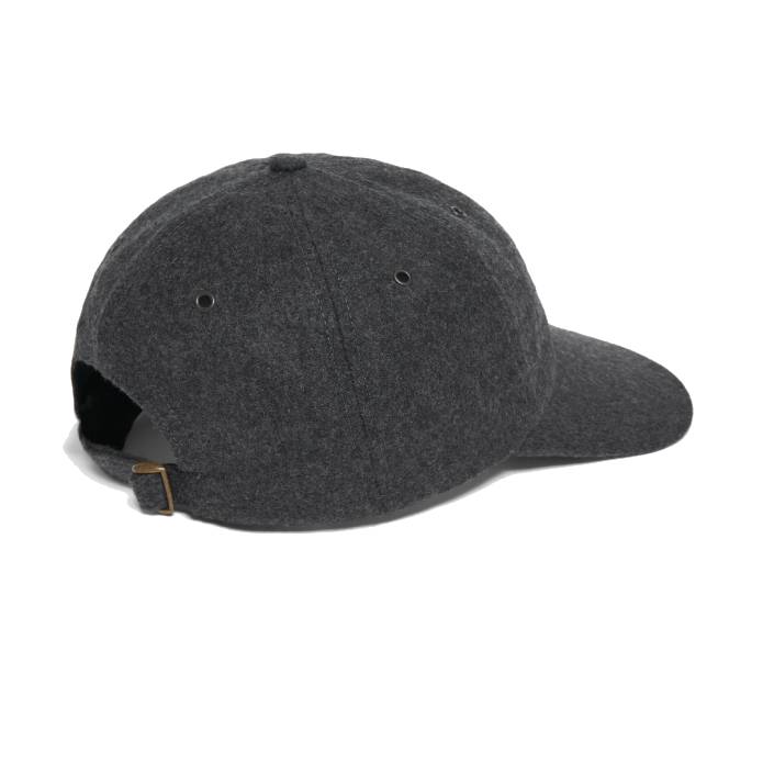 Wool Flannel 6-Panel (Charcoal)
