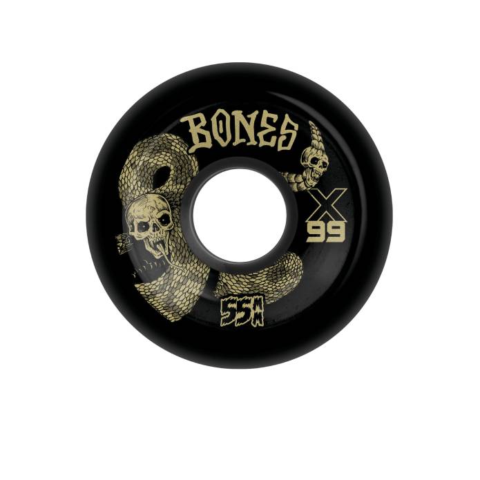 X-Formula Death Venom 55mm V6 Widecut 99A 4PK (Black)