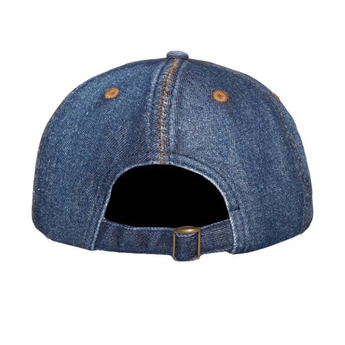 Zig Zag Denim Cap (Indigo)