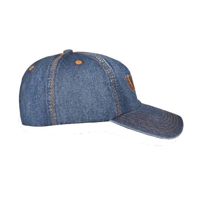 Zig Zag Denim Cap (Indigo)